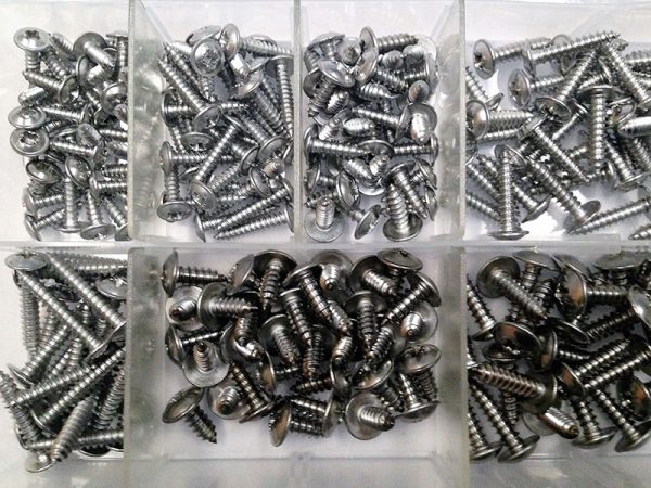 Pozi Flange Screws Assorted Box 6 X 1/2 - 12 x 3/4