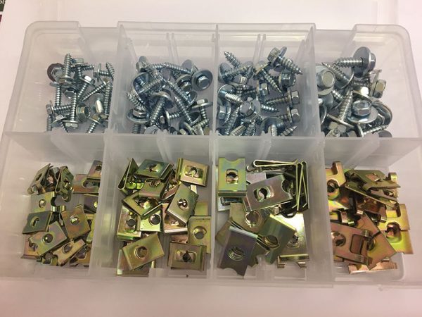 Hex Head, Acme Screw & Clips