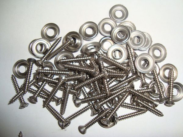 Pozi Raised Countersink No 6 Cup Washers