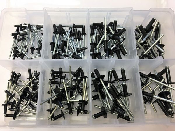 Black Standard & Large Flange 1/8 - 3/16
