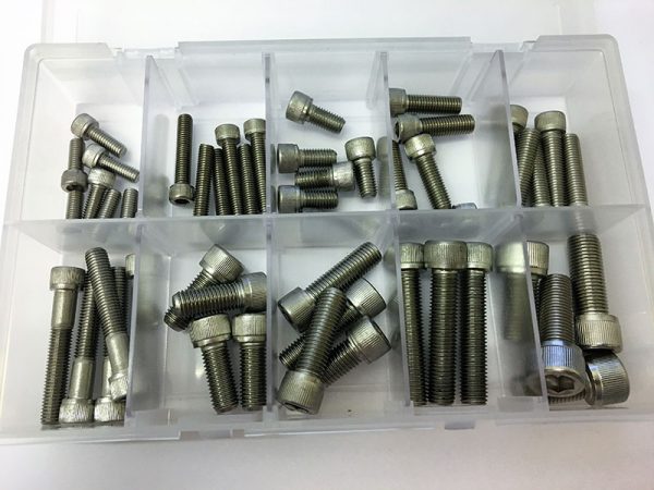 Assorted Box UNF Socket Cap Qty 47
