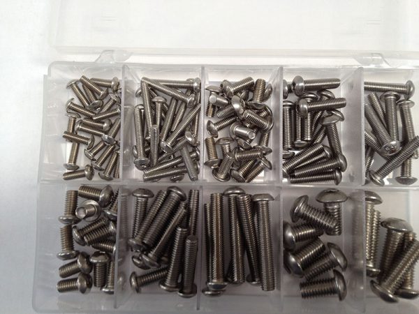 Assorted Box Metric Socket Button Qty 136