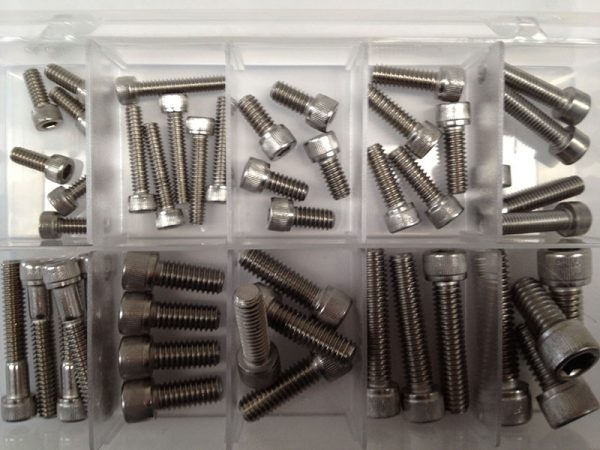 Assorted Box UNC Socket Cap Qty 47