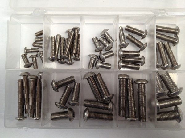 Assorted Box UNC Socket Button Qty 47