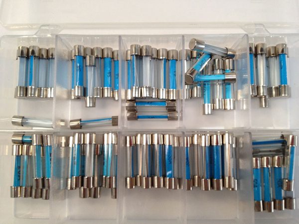 British Glass Fuses 2 - 50 amp