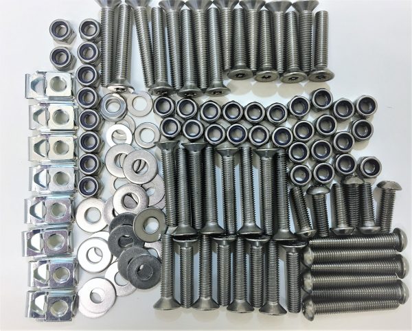 LAND ROVER DEFENDER 110 COUNTY STATION WAGON STAINLESS 4 SIDE DOOR HINGE BOLTS