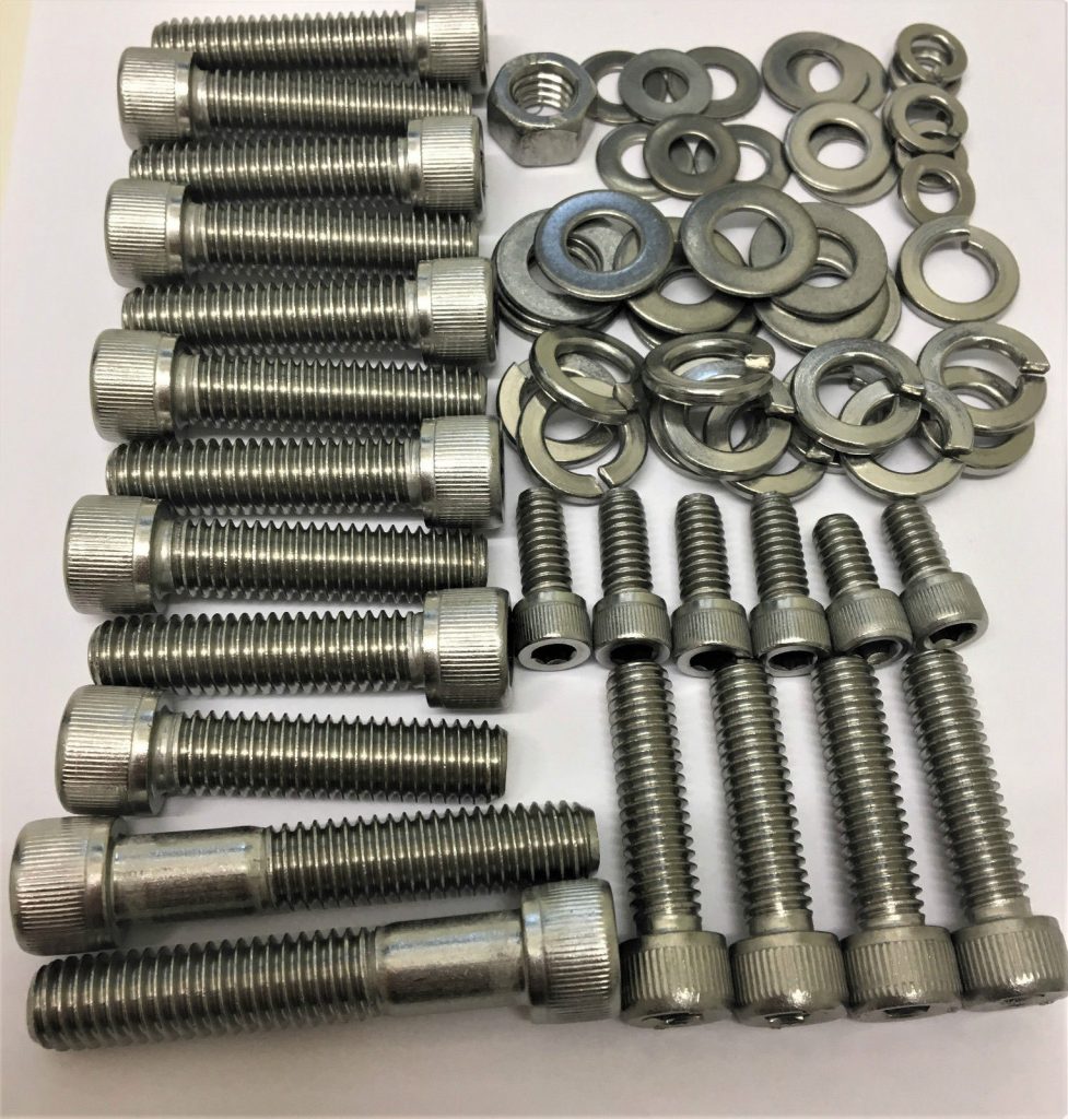 "ROVER V8 INLET MANIFOLD CAPHEAD STAINLESS BOLTS LAND ROVER RANGE ROVER