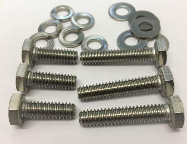 "ROVER V8, TVR, LAND ROVER, RANGE ROVER STAINLESS STEEL OIL PUMP HOUSING BOLTS  "