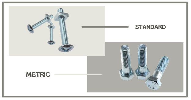 Difference Between Standard & Metric Bolts